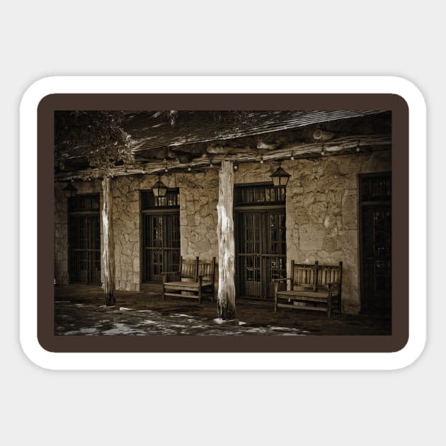 Alamo Adobe Sticker by KirtTisdale